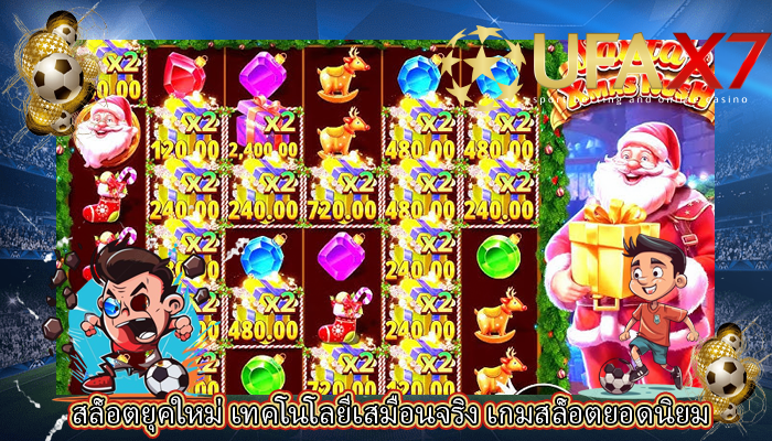 สล็อตยุคใหม่ เทคโนโลยีเสมือนจริง เกมสล็อตยอดนิยม