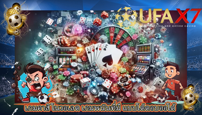 เกมคาสิโนวอเลต เกมพนันที่มี แบบโต้ตอบออโต้