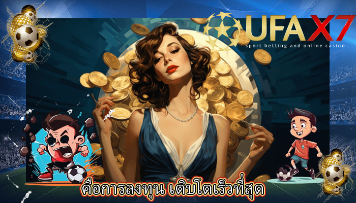 คือการลงทุน เติบโตเร็วที่สุด