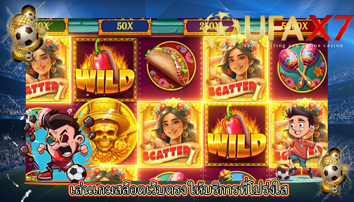 เล่นเกมสล็อตเว็บตรง ให้บริการที่โปร่งใส